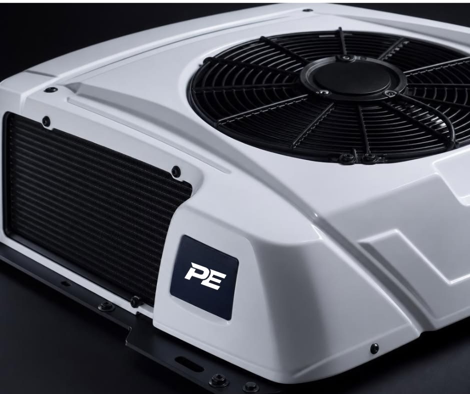DC HVAC condenser unit